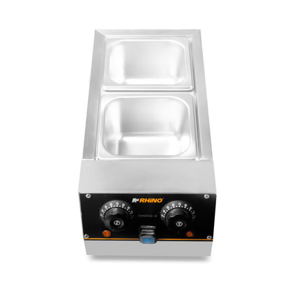 Maquina Templadora Fundidora De Chocolate Rhino Choco2 1,5lt x2 1040w