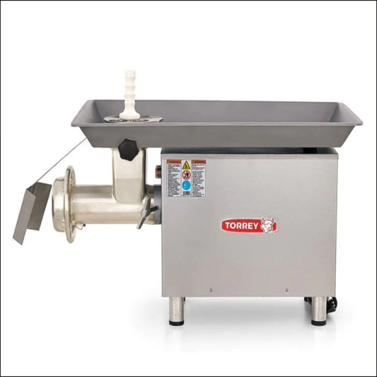Molino para carne Torrey Acero inox. M32-3 3 HP 220V Trifásico