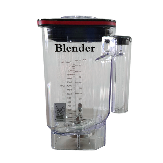Vaso de policarbonato para licuadora MasterBlend de 1.8L para el modelo MBB18DC con Tapa y cuchillas