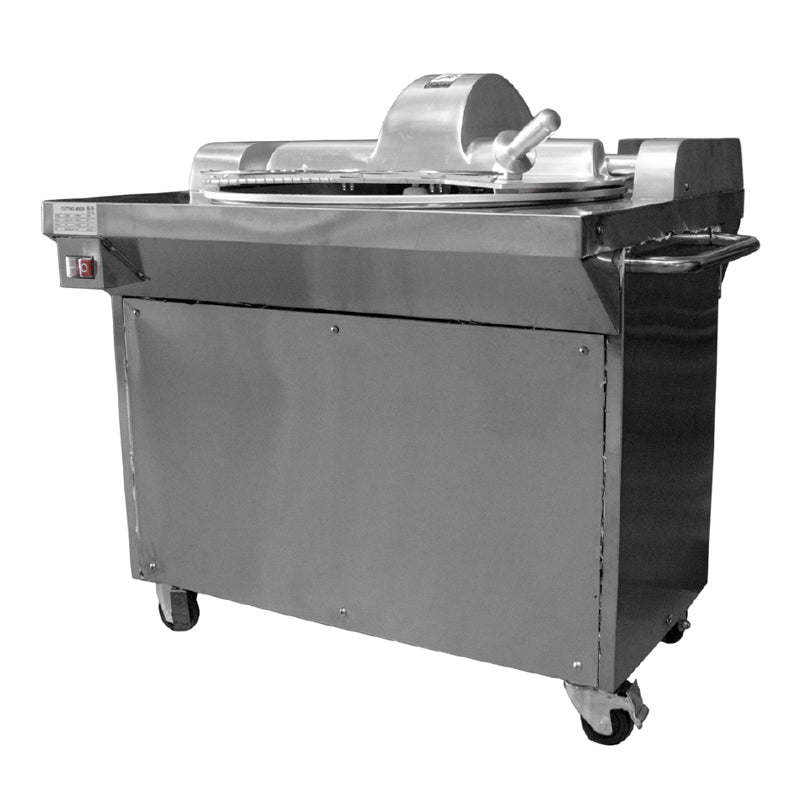 Máquina Cortadora de Carne y Vegetales de Piso con Gabinete Bonne ECCB20 (10 kg / 20 L) 127V
