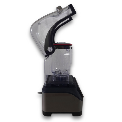 Licuadora Comercial Silenciosa Hielo Masterblend Vaso de 1.8l 2.2hp 100v con cubierta antiruido