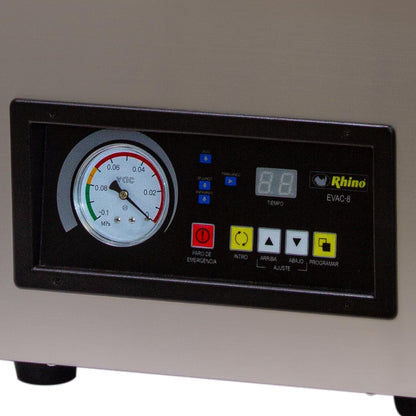 Empacadora Alto Vacío Rhino Evac8 27cm sellado 110v