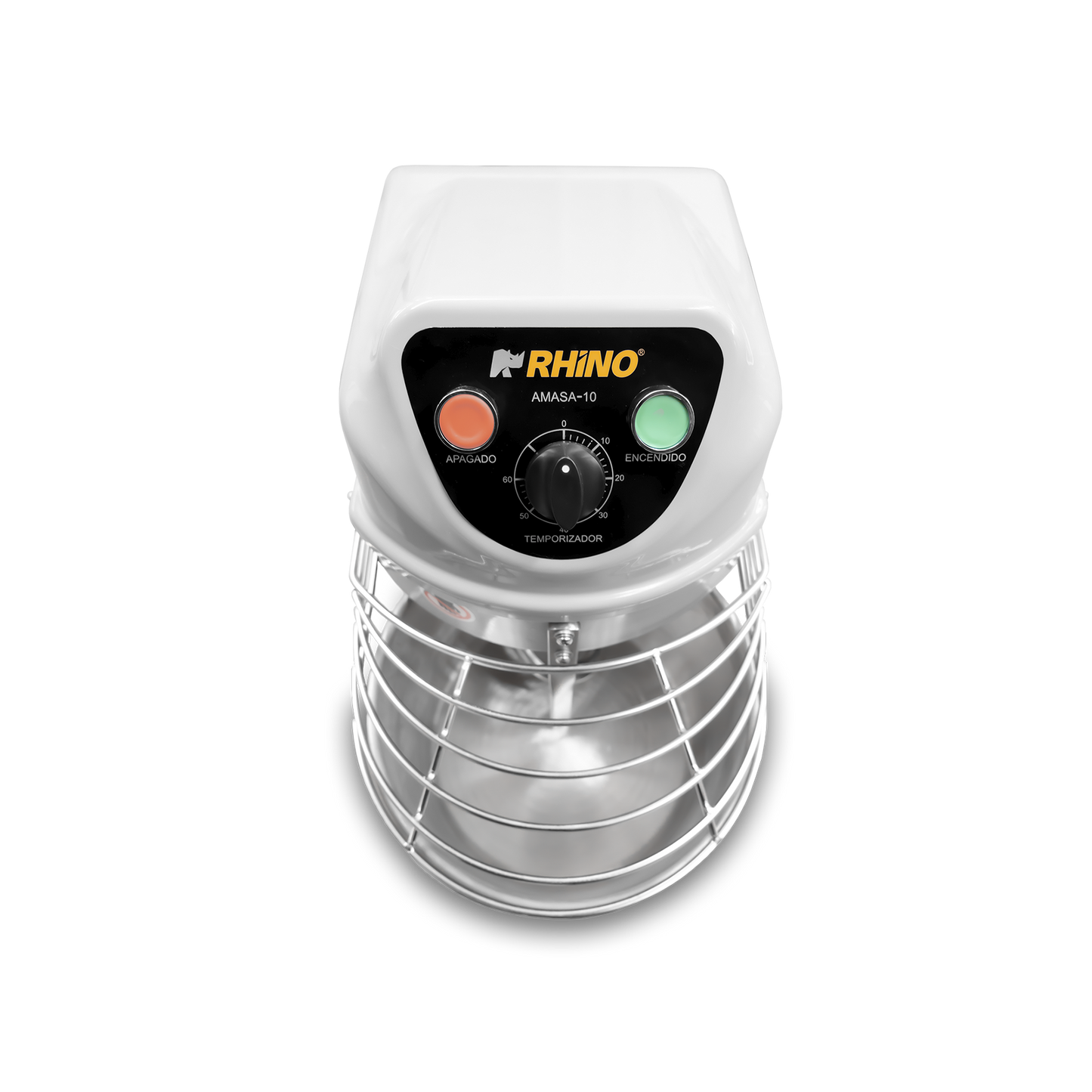 Amasadora Comercial Rhino AMASA 10 Litros 1 HP capacidad de amasado 4kg