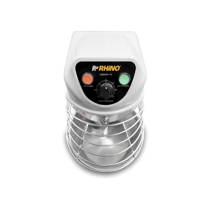 Amasadora Comercial Rhino AMASA 10 Litros 1 HP capacidad de amasado 4kg