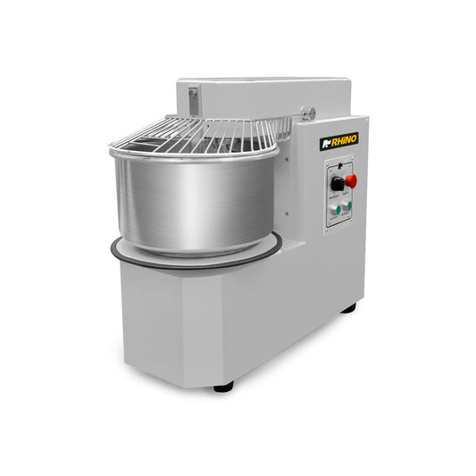 Amasadora Comercial De Procesamiento Prolongado 20 Litros Rhino AMASA-20PRO 2 Velocidades