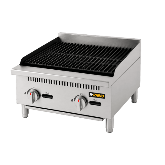 ASADOR A GAS DOS QUEMADORES RHINO ASAG2Q