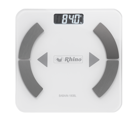 Báscula De Baño Inteligente Rhino 180kg Bluetooth