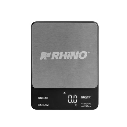 Báscula Digital de Precisión Rhino Baci3m de 0.1 g con Capacidad de 3 kg