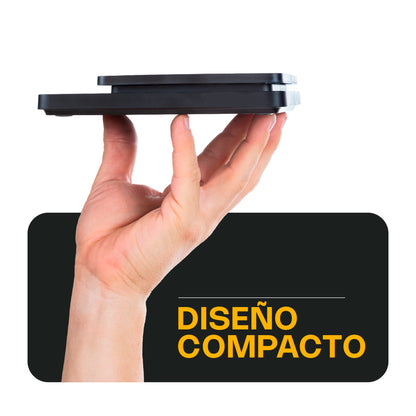 Báscula Digital de Precisión Rhino Baci3m de 0.1 g con Capacidad de 3 kg