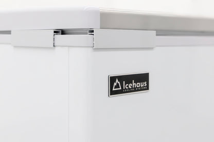 Congelador Horizontal Tapa acero inoxidable tipo Cofre Icehaus CTC20SS 20 pies