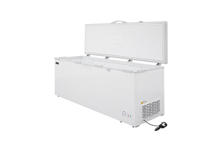 Congelador Horizontal Tapa acero inoxidable tipo Cofre Icehaus CTC20SS 20 pies