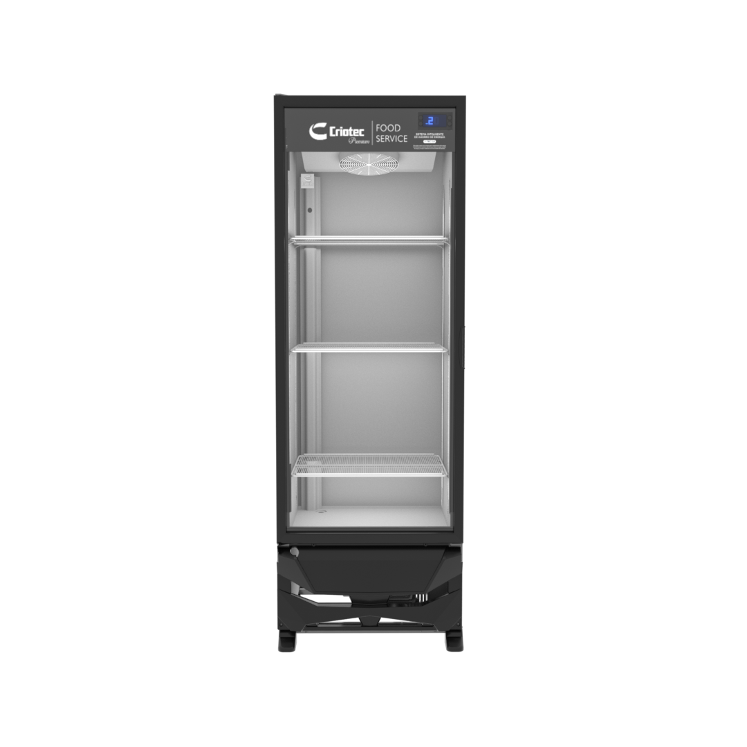 Refrigerador Comercial Vertical Criotec CFX-11 Exhibidor 11.11ft3 Gris