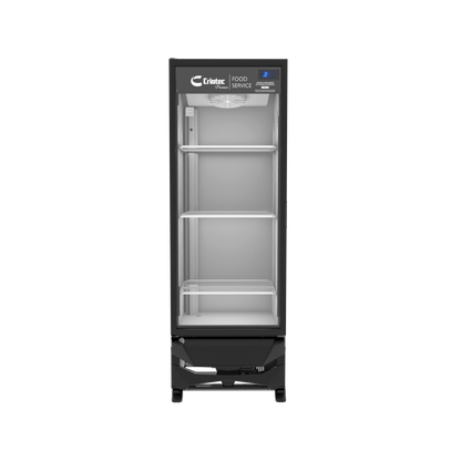 Refrigerador Comercial Vertical Criotec CFX-11 Exhibidor 11.11ft3 Gris