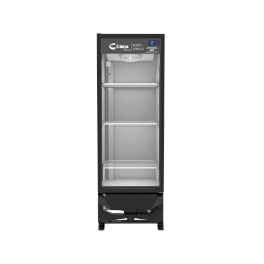 Refrigerador Comercial Vertical Criotec CFX-11 Exhibidor 11.11ft3 Gris