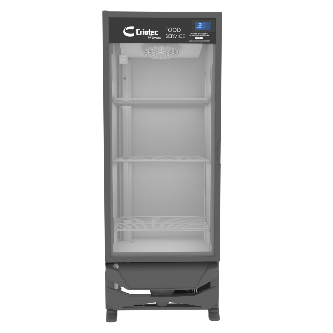 Refrigerador Exhibidor Comercial Vertical Criotec Cfx-17 17ft3 Color Blanco