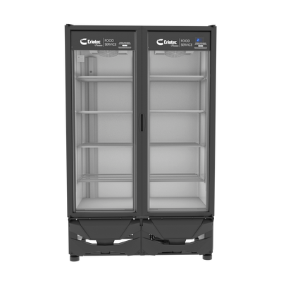 Refrigerador Exhibidor Comercial Vertical Criotec CFX-42 2 A 5°c 42ft3 Color Blanco