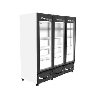 Refrigerador Exhibidor Comercial Vertical Criotec Cfx-64 2 A 5°c 64ft3 Color Blanco