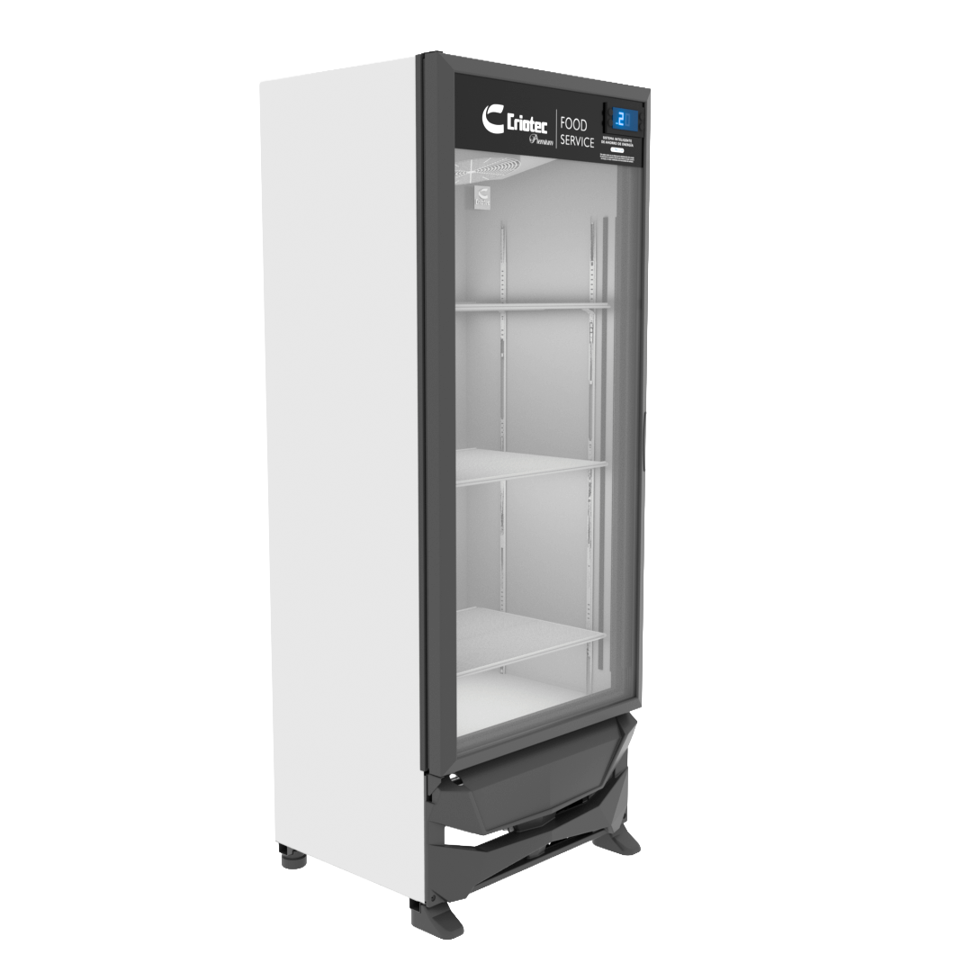 Refrigerador Exhibidor Comercial Vertical Criotec Cfx-17 17ft3 Color Blanco
