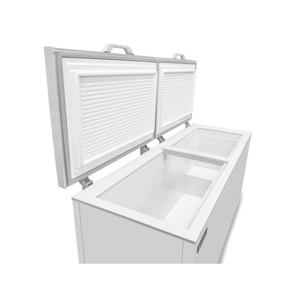 Congelador Horizontal Rhino Congeco25 Pies Temp Dual Gris