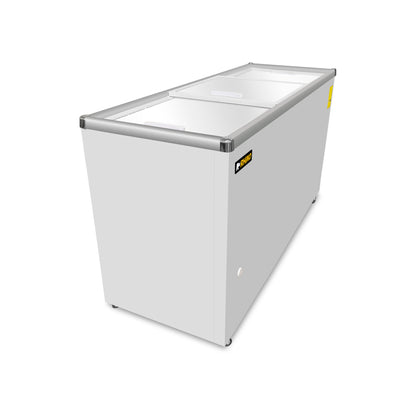 Congelador Horizontal Rhino con Tapa de Cristal, Función Dual y 265L