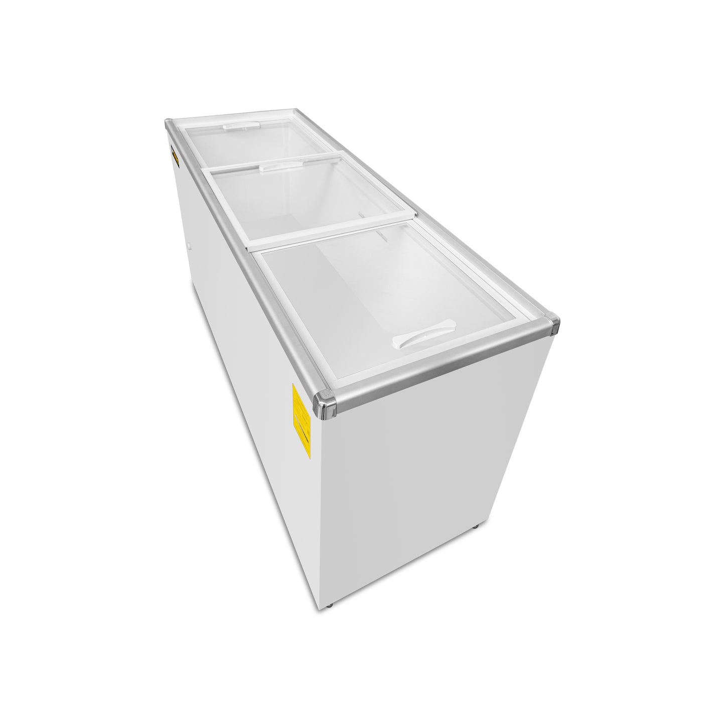 Congelador Horizontal Rhino con Tapa de Cristal, Función Dual y 265L