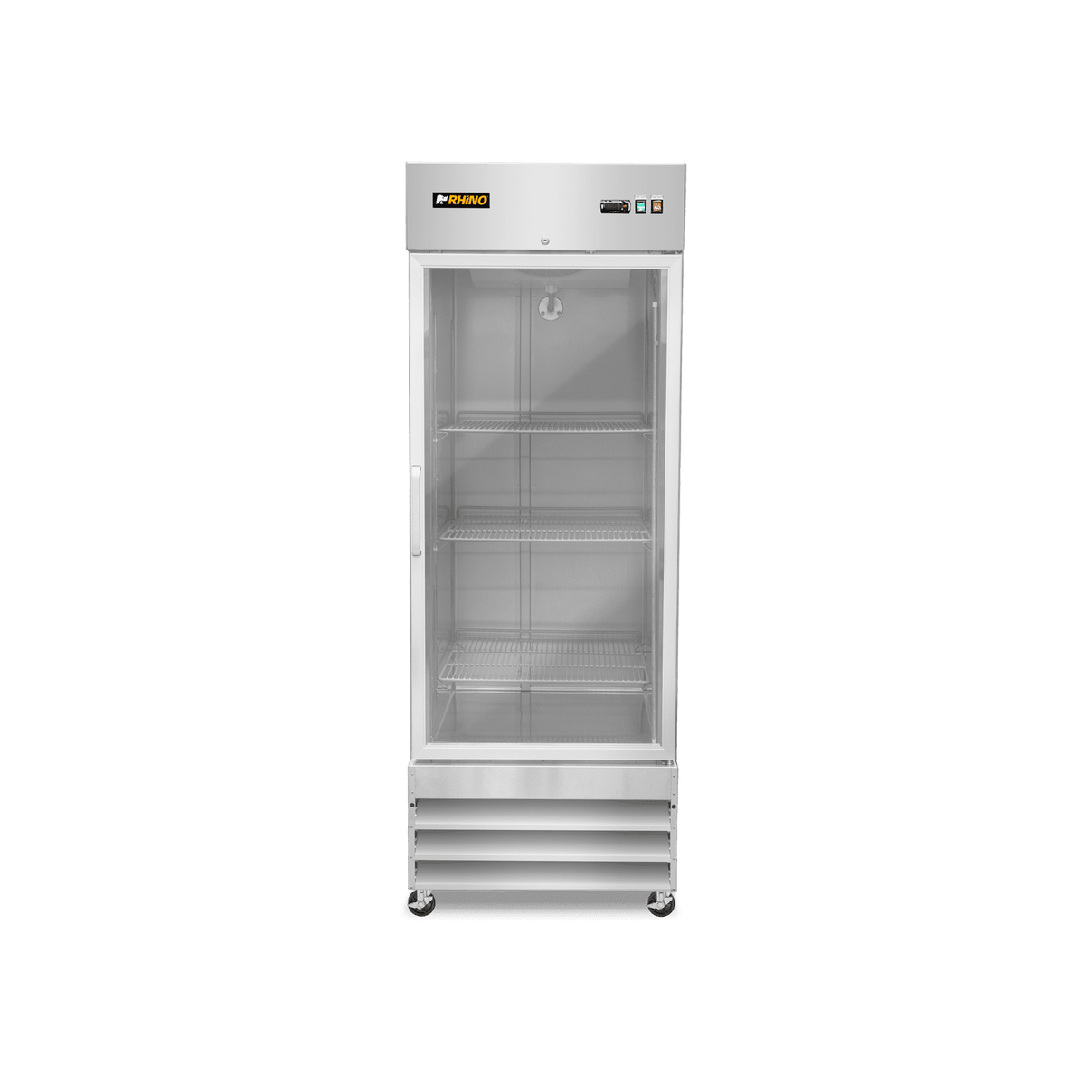 CONGELADOR VERTICAL PUERTA DE CRISTAL RHINO CONVECRI23