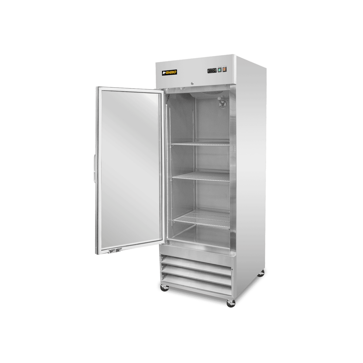 CONGELADOR VERTICAL PUERTA DE CRISTAL RHINO CONVECRI23