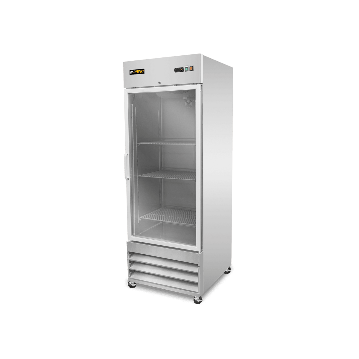 CONGELADOR VERTICAL PUERTA DE CRISTAL RHINO CONVECRI23