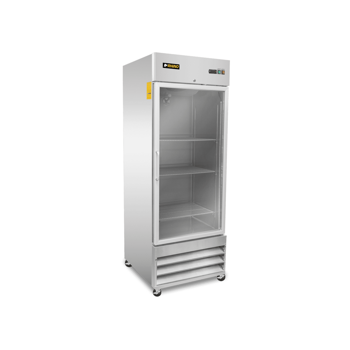 CONGELADOR VERTICAL PUERTA DE CRISTAL RHINO CONVECRI23