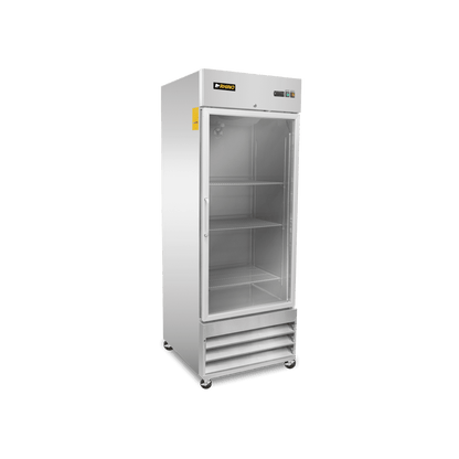 CONGELADOR VERTICAL PUERTA DE CRISTAL RHINO CONVECRI23