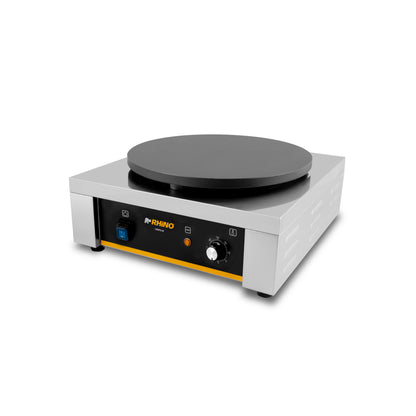 Crepera Eléctrica Rhino 2000w Con Teflón Antiadherente 40cm