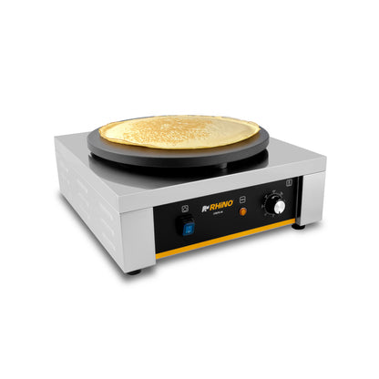 Crepera Eléctrica Rhino 2000w Con Teflón Antiadherente 40cm