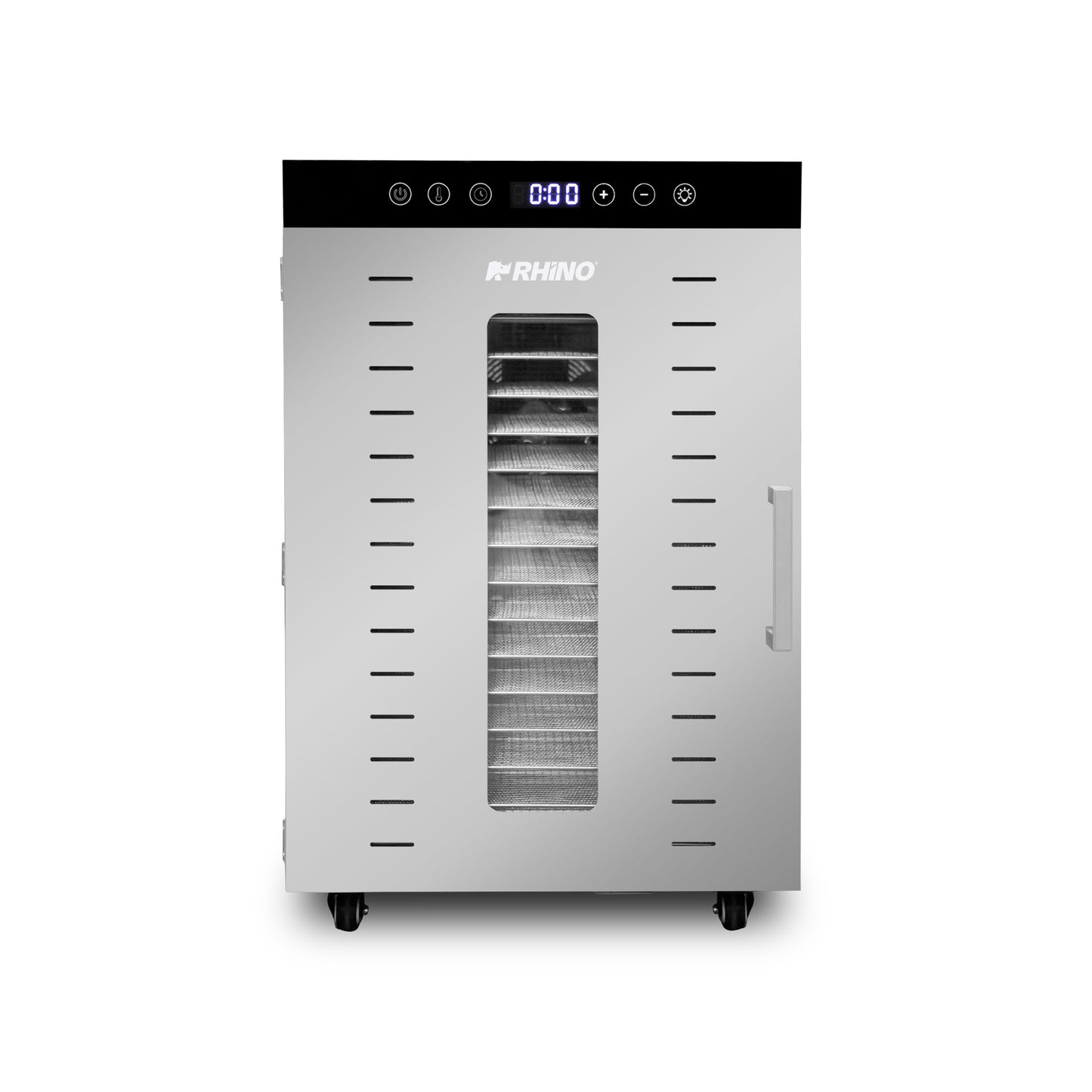 Deshidratador de Alimentos Rhino 16 Charolas 40x38cm Desali-16 1350W
