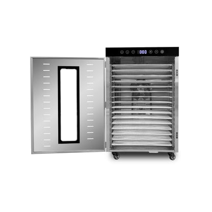 Deshidratador de Alimentos Rhino 16 Charolas 40x38cm Desali-16 1350W