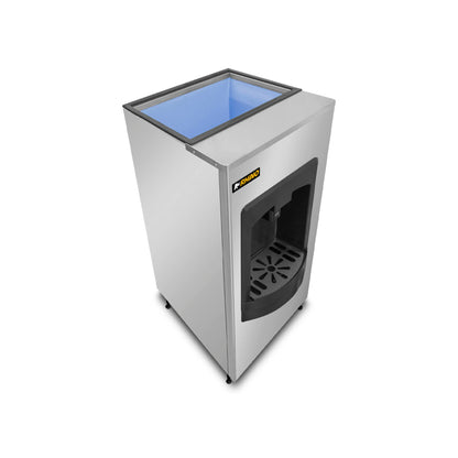 Dispensador De Hielo Comercial Rhino Capacidad de DISHI60Kg Salida Rápida 5 Kg/min