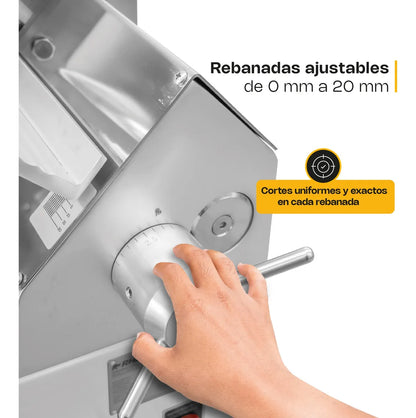 Rebanadora Automática Rhino Rebac363 Carnicera Semicongelada