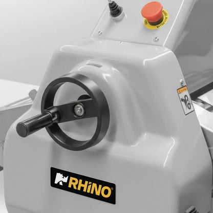 Laminadora De Mesa Con Bandas Reversibles Rhino Apertura de rodillo 0mm A 25mm