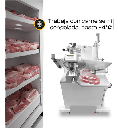 Rebanadora Automática Rhino Rebac363 Carnicera Semicongelada