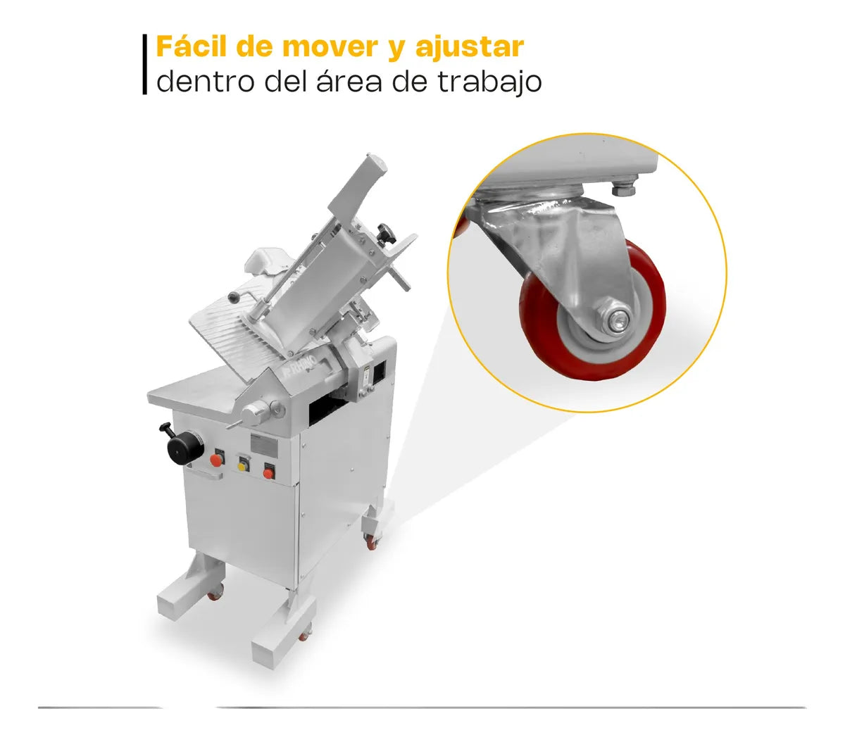 Rebanadora Automática Rhino Rebac363 Carnicera Semicongelada