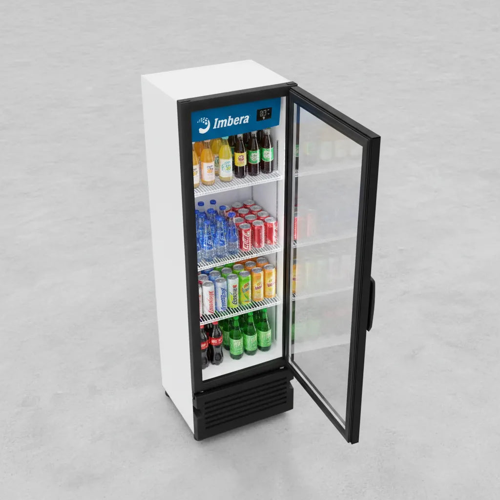 Refrigerador Comercial Imbera 8 Pies Vr08 Blanco 3 parrillas 0°C a 7°C