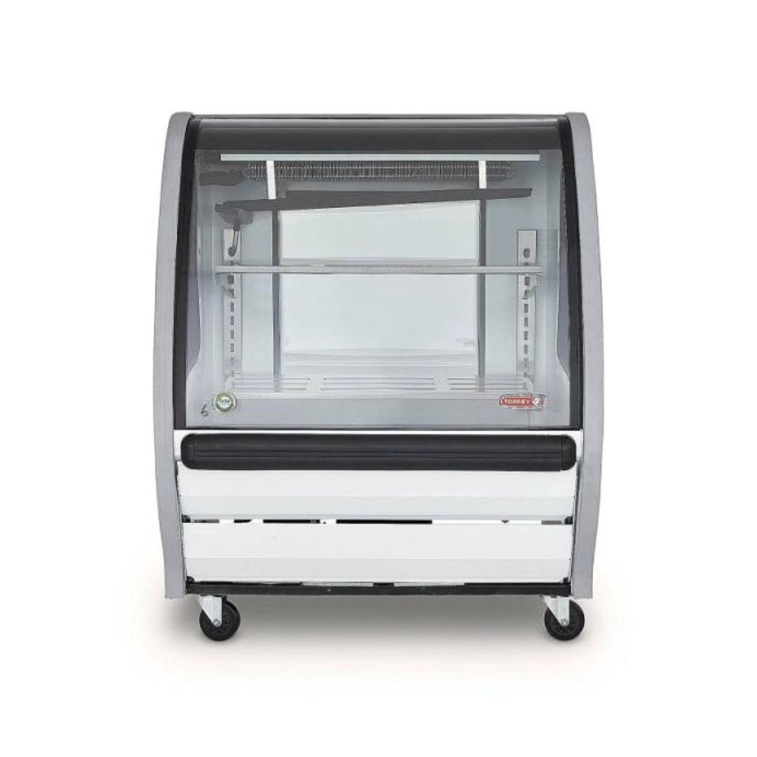 Vitrina Refrigerada Cremera Torrey Drd3 1 Metro de Frente Rango Temperatura 2°C a 10°C