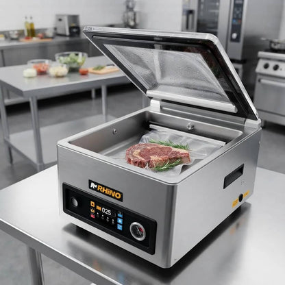 Empacadora Al Vacío Rhino Evac-4p Con Cámara Profunda