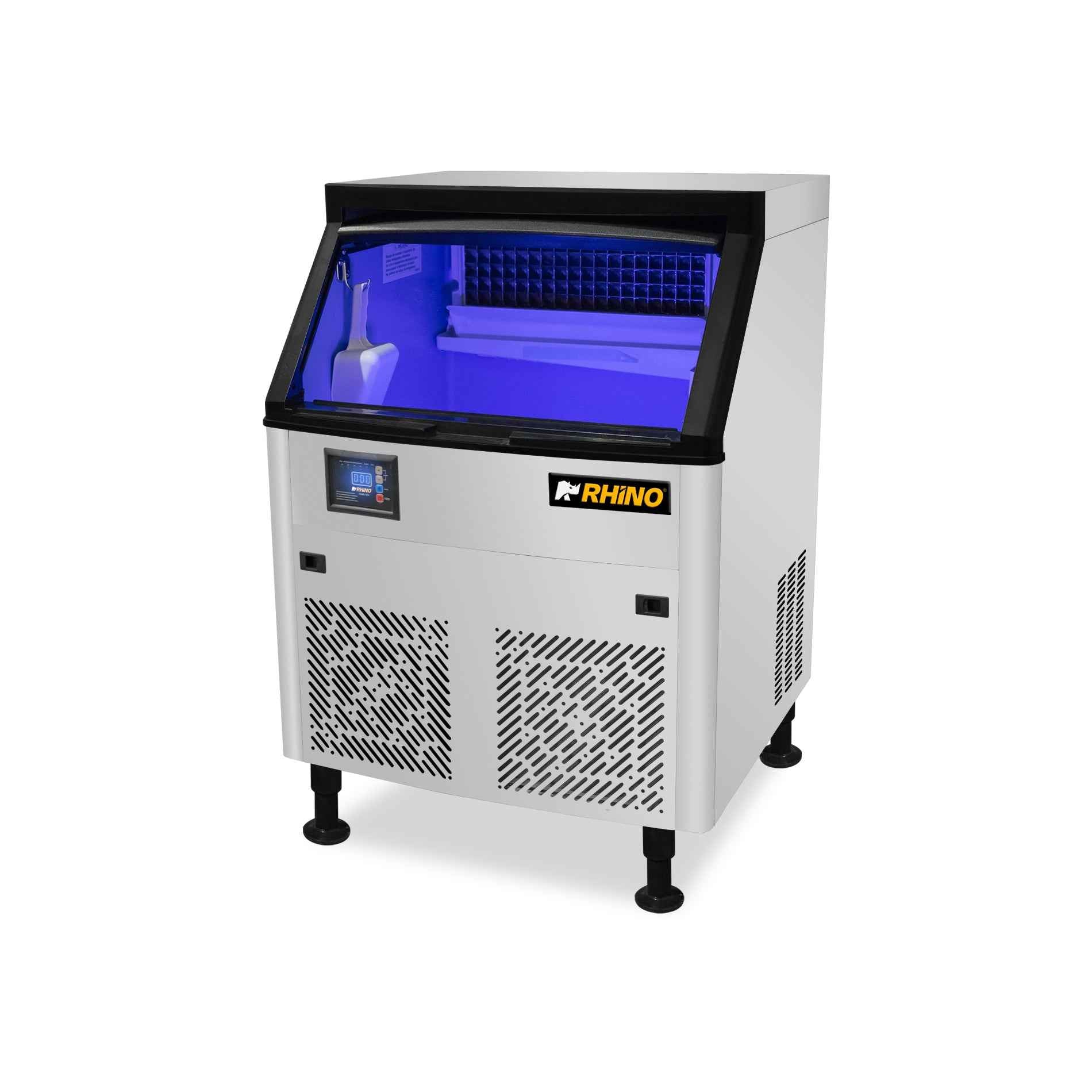 Fabrica De Hielo Comercial Rhino Fahiel-100 Cubo De 2.2cm