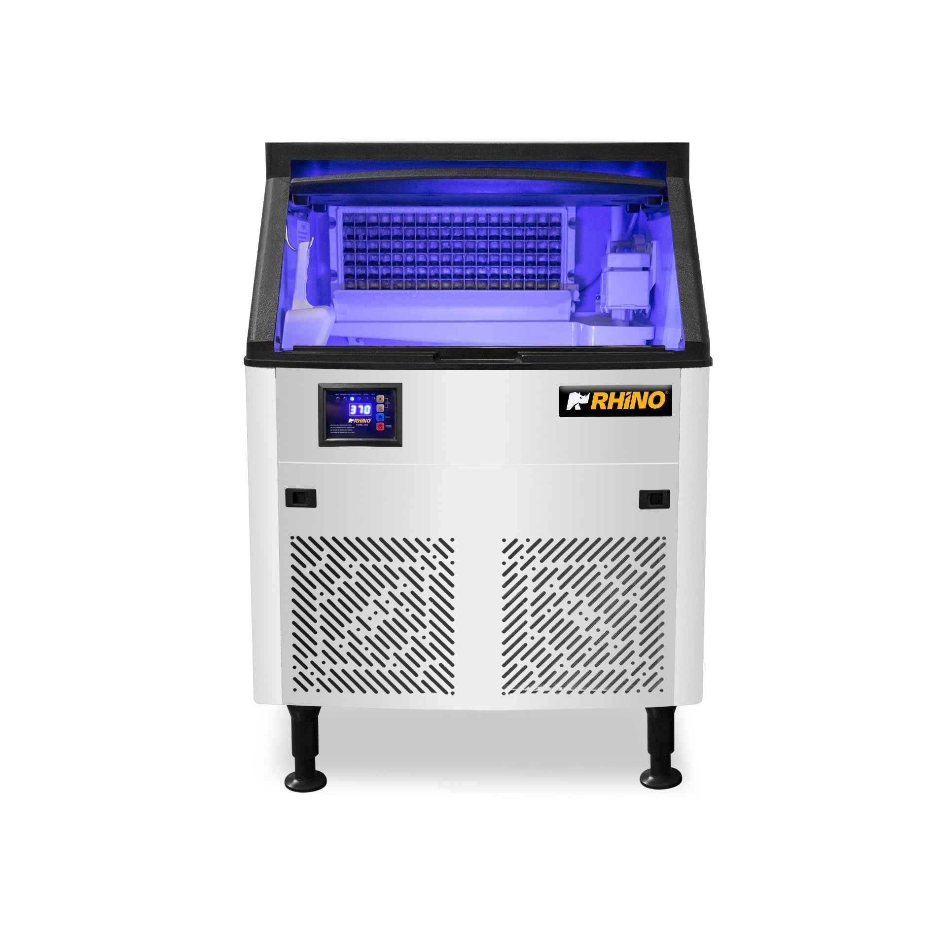 Fabrica De Hielo Comercial Rhino Fahiel-100 Cubo De 2.2cm