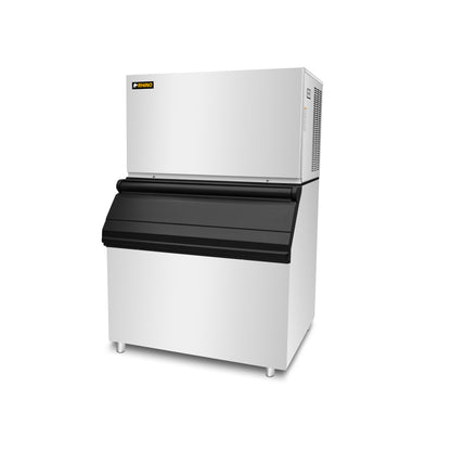 Fábrica De Hielo En Cubo Rhino Fahiel-650 Capacidad de Producción 650Kg Depósito de 400 Kg