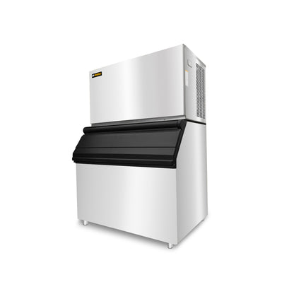 Fábrica De Hielo En Cubo Rhino Fahiel-650 Capacidad de Producción 650Kg Depósito de 400 Kg