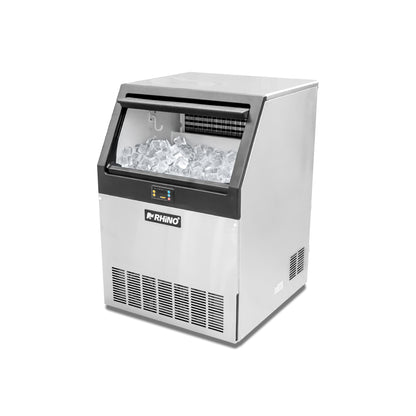 Fabrica De Hielo Comercial Rhino Fahiel90 115V Hielo Cubo 2.2cm Capacidad de producción diaria: 91 kg