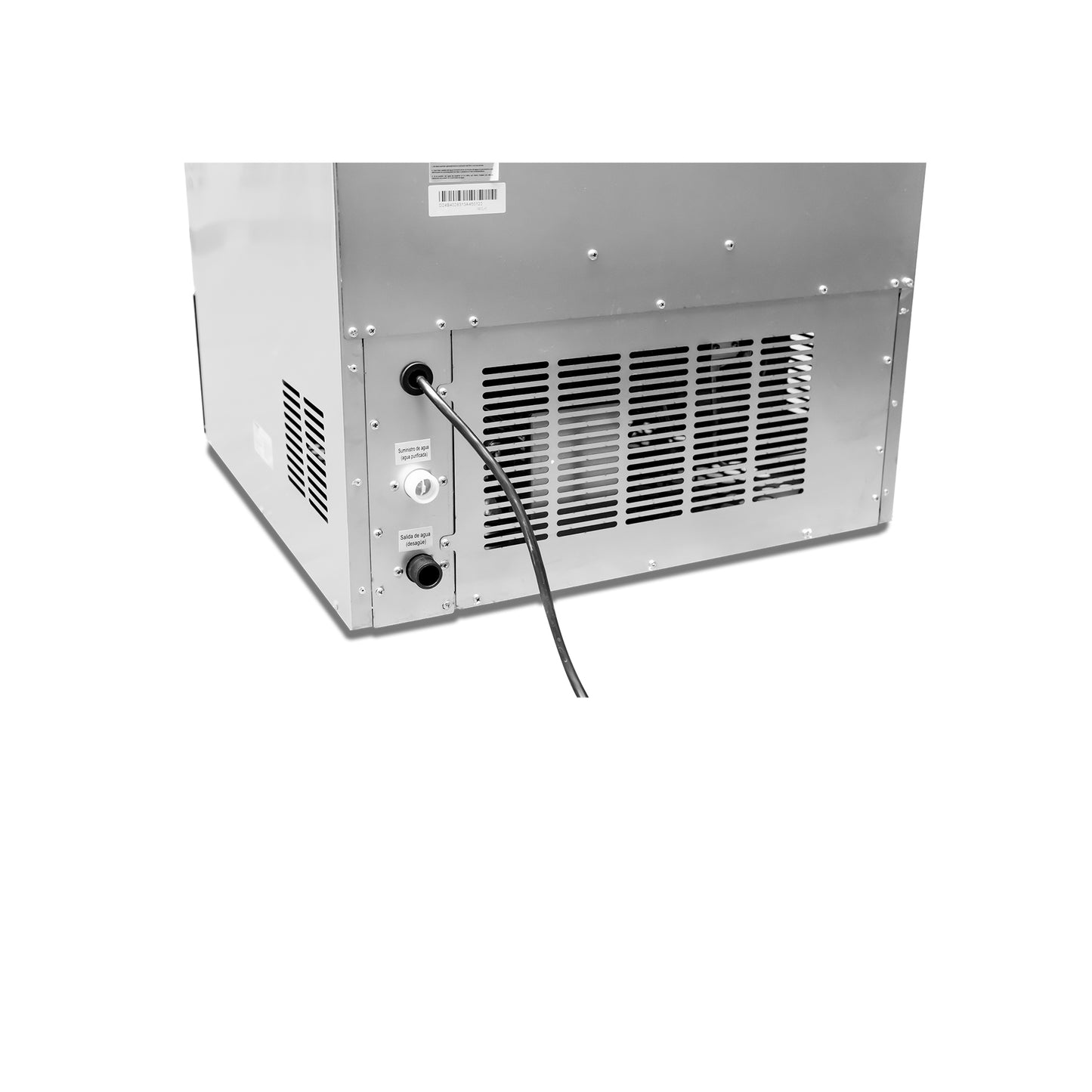 Fabrica De Hielo Comercial Rhino Fahiel90 115V Hielo Cubo 2.2cm Capacidad de producción diaria: 91 kg