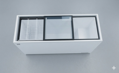 Congelador Paletero Exhibidor Criotec 15ft3 puerta de Cristal Cch-15 -18°c Y -22°c
