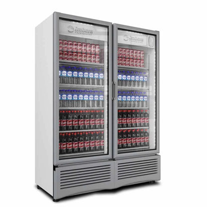 Refrigerador Comercial Refresquero Vertical Imbera G342 110V 2 puertas